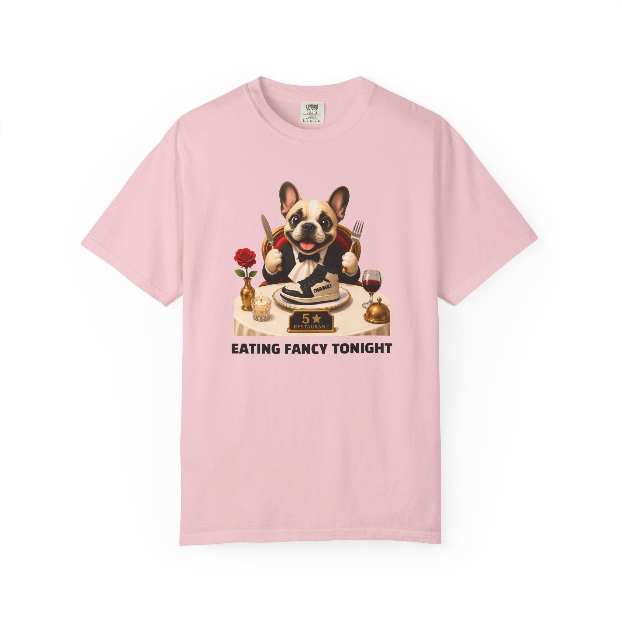Custom Dog Shirt Fancy Restaurant
