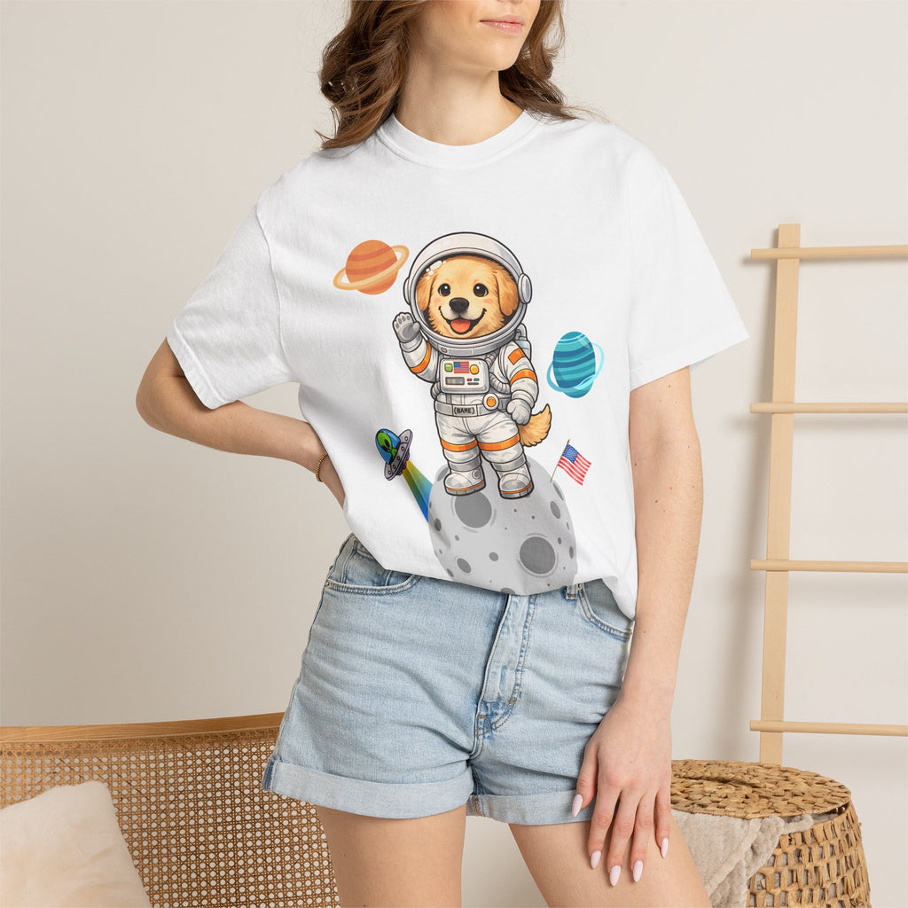 Custom Dog Shirt Space Astronaut