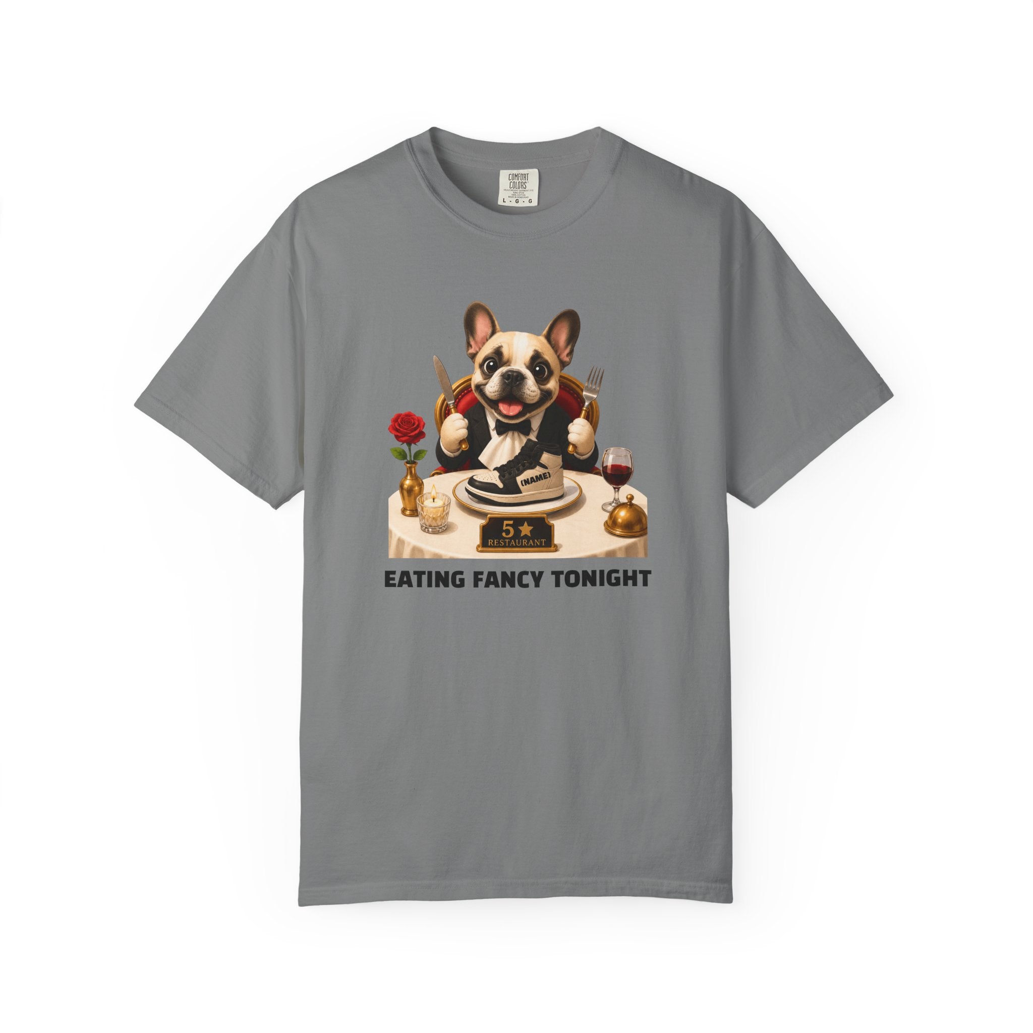 Custom Dog Shirt Fancy Restaurant