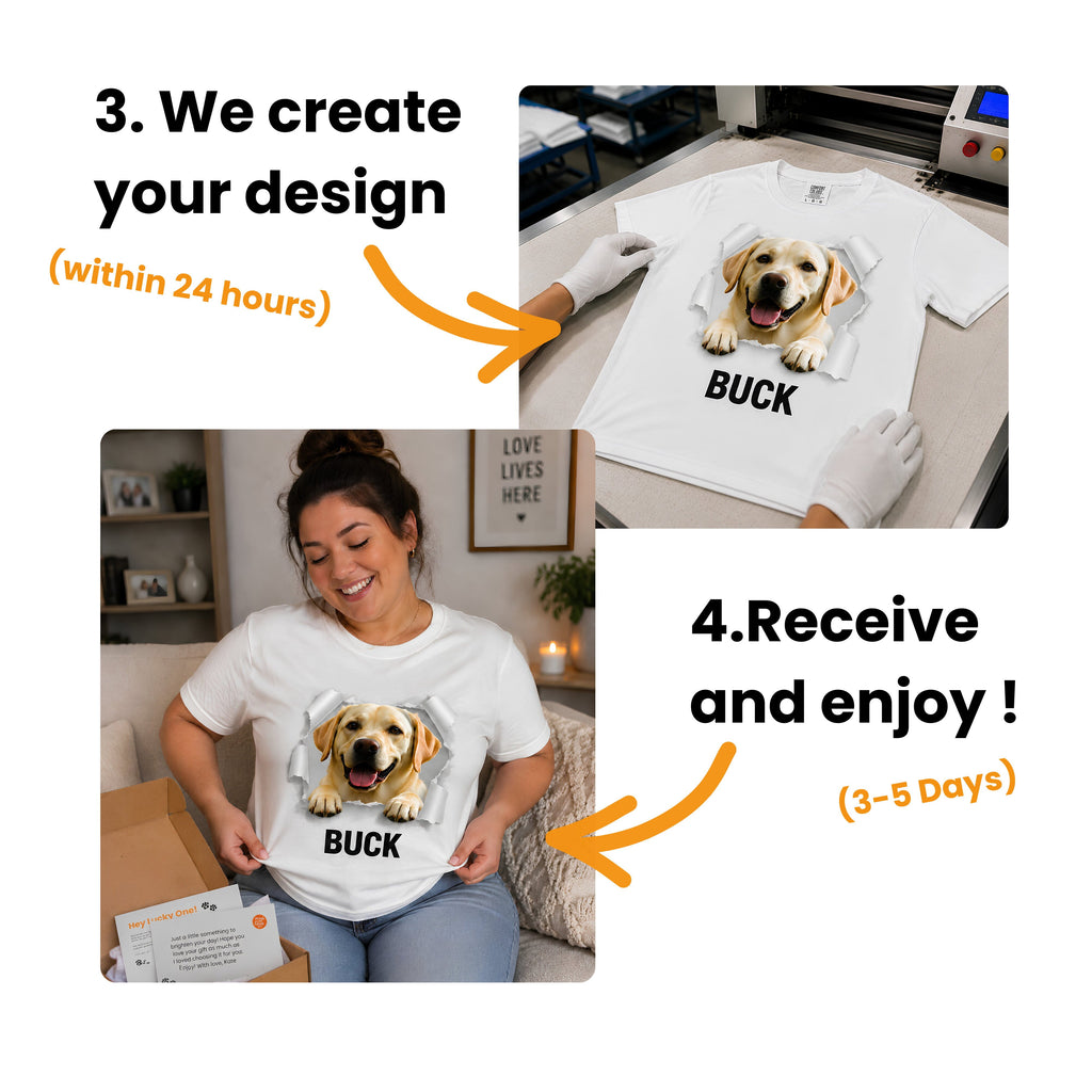 Custom Dog Shirt Hi My Name Is