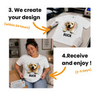 Custom Dog Shirt 100% Pure Dog Bread