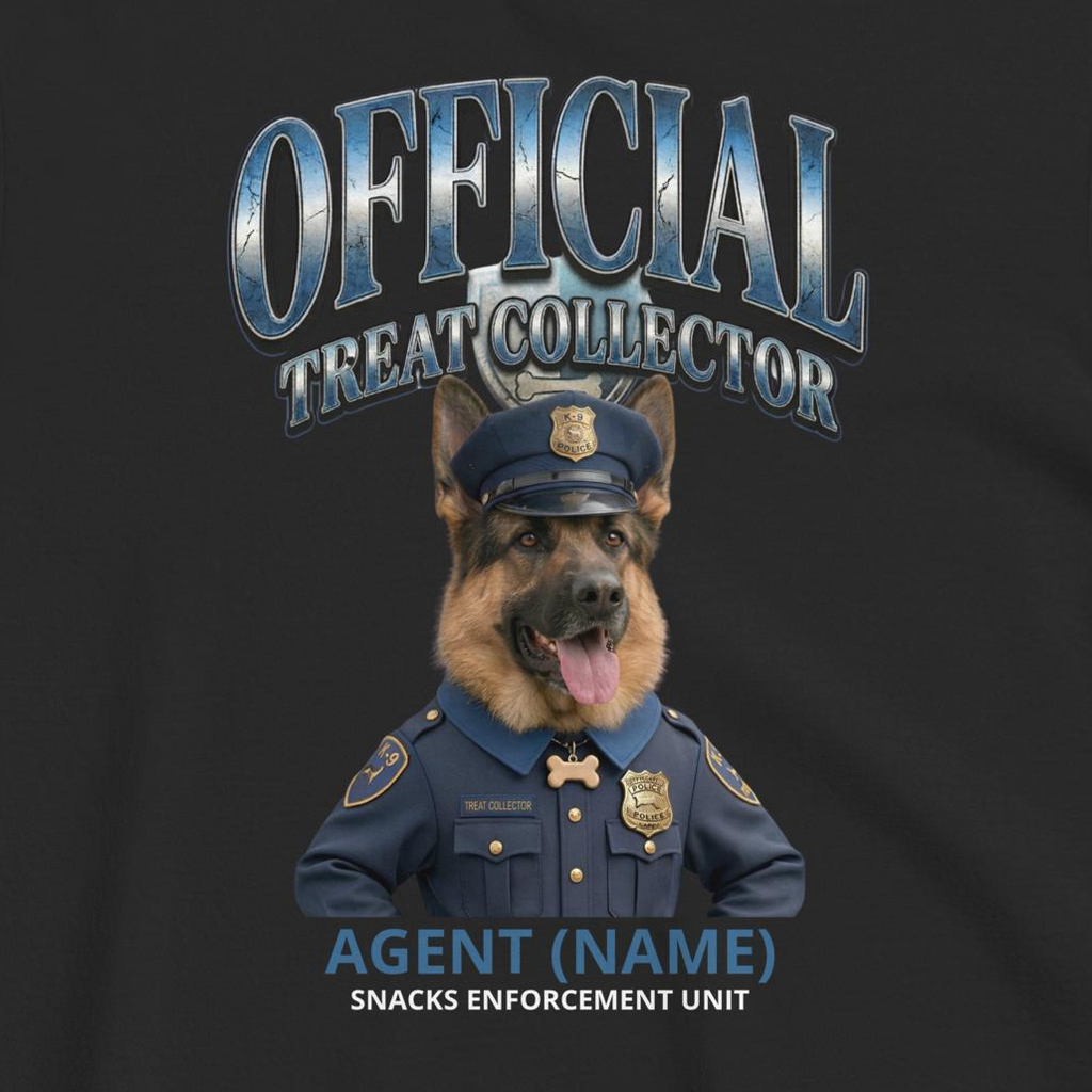 Custom Dog Shirt Treat Collector