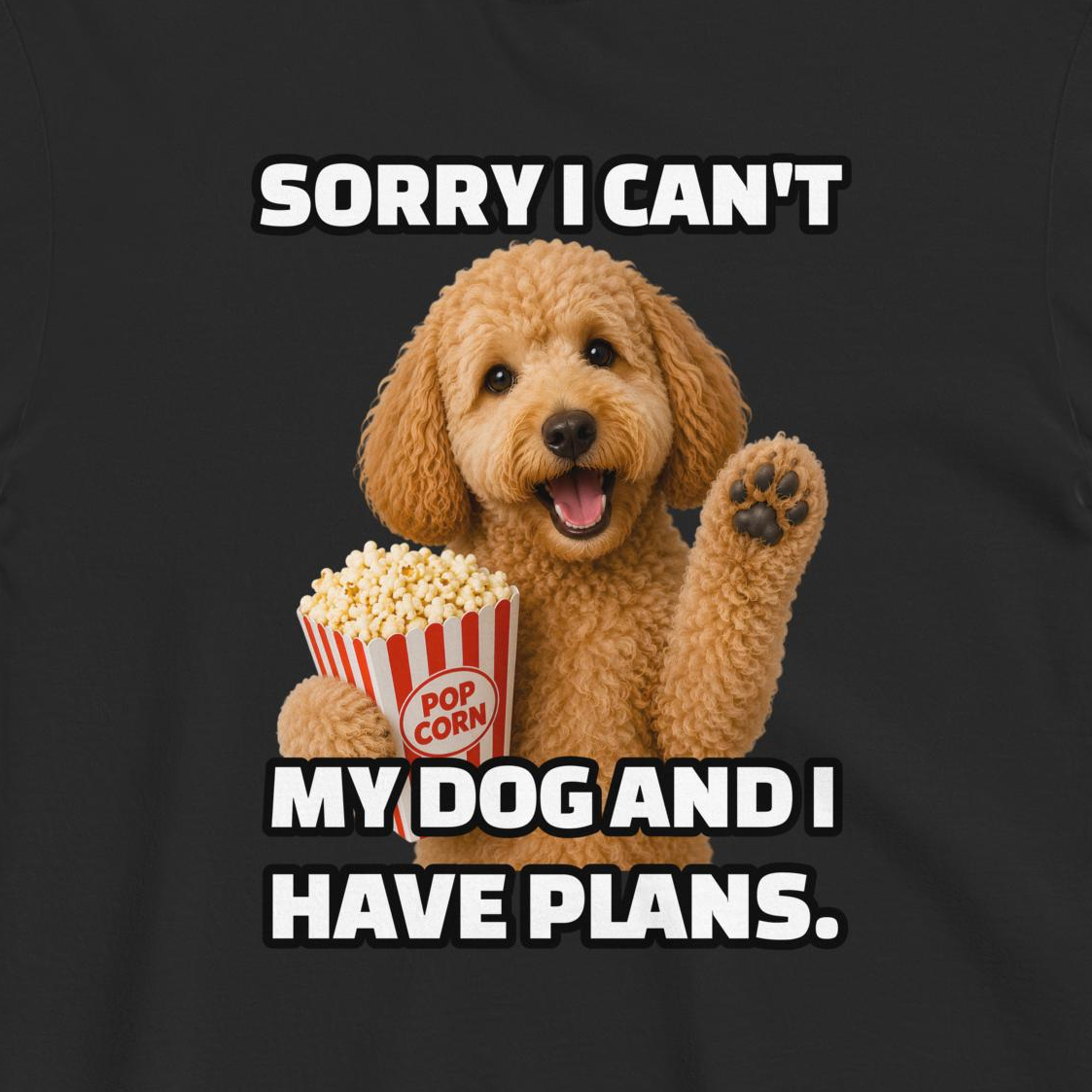 Custom Dog Shirt Sorry I Can't