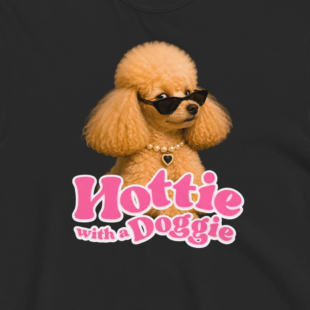 Custom Dog Shirt Hottie With A Doggie