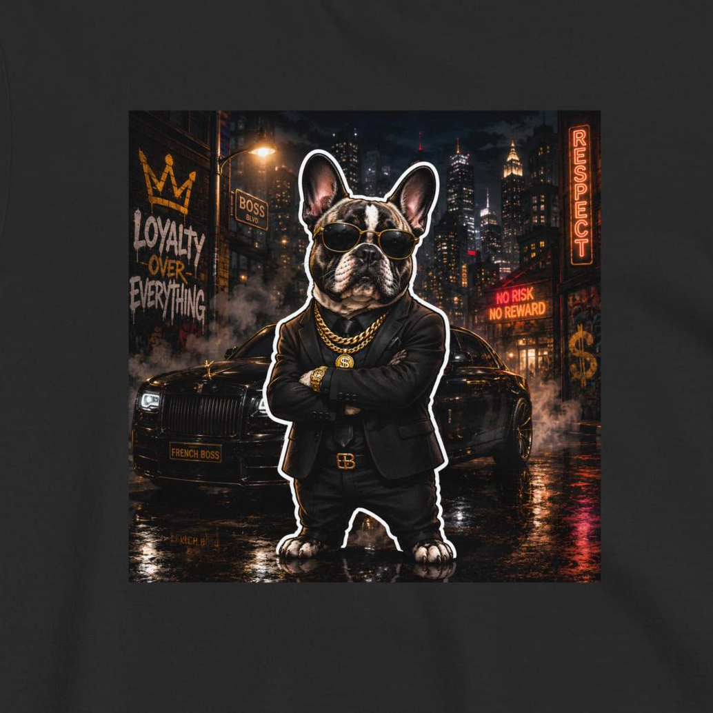 Custom Dog Shirt Street Boss