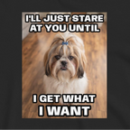 Custom Dog Shirt I Will Just Stare At You
