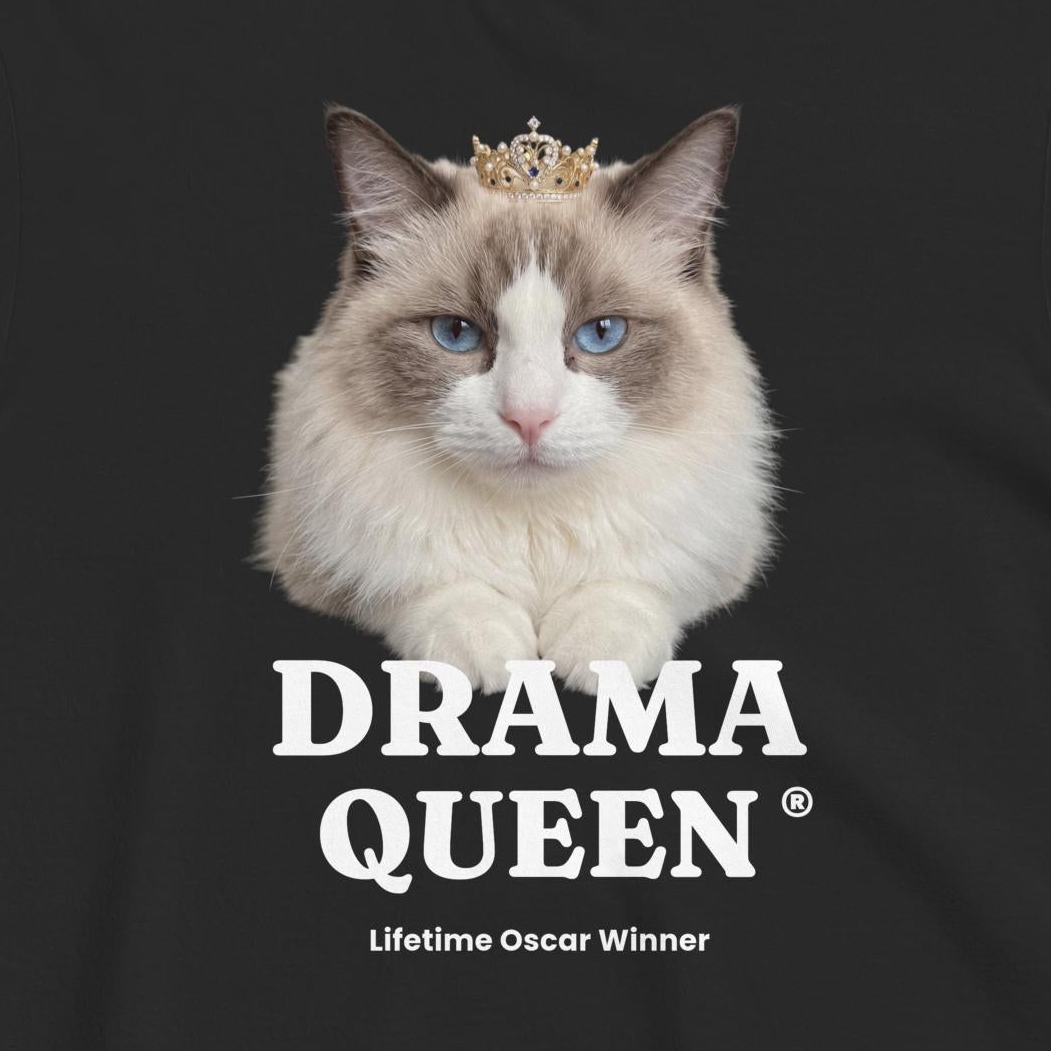 Custom Cat Shirt Drama Queen