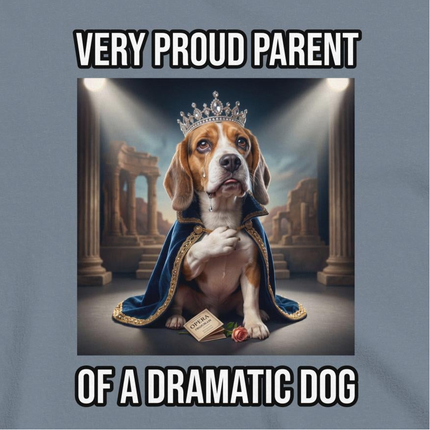 Custom Dog Shirt Dramatic Dog