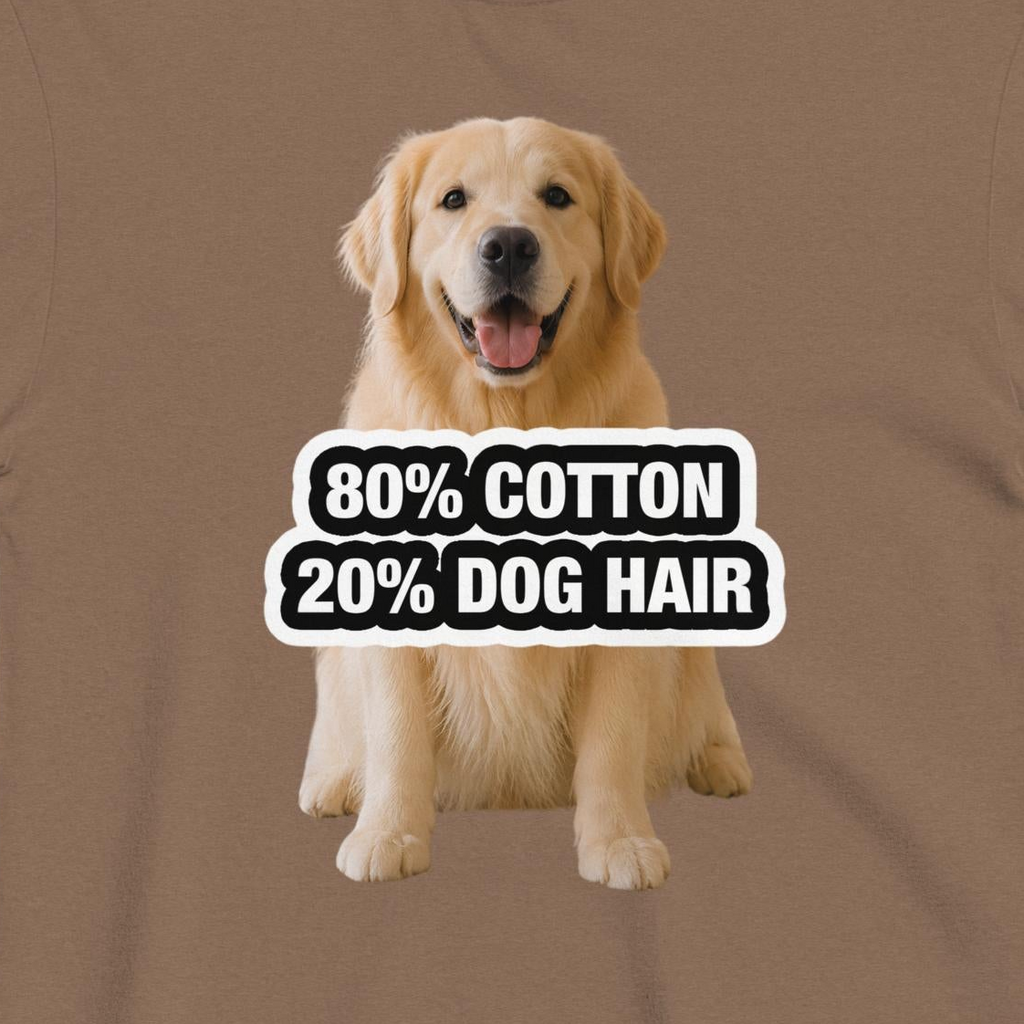 Custom Dog Shirt Funny Dog Hair Joke