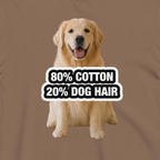Custom Dog Shirt Funny Dog Hair Joke