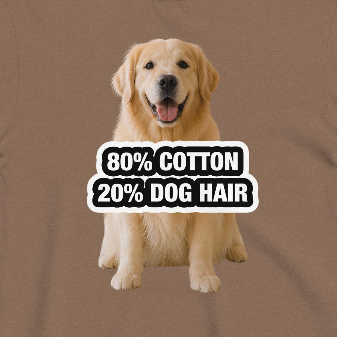 Custom Dog Shirt Funny Dog Hair Joke