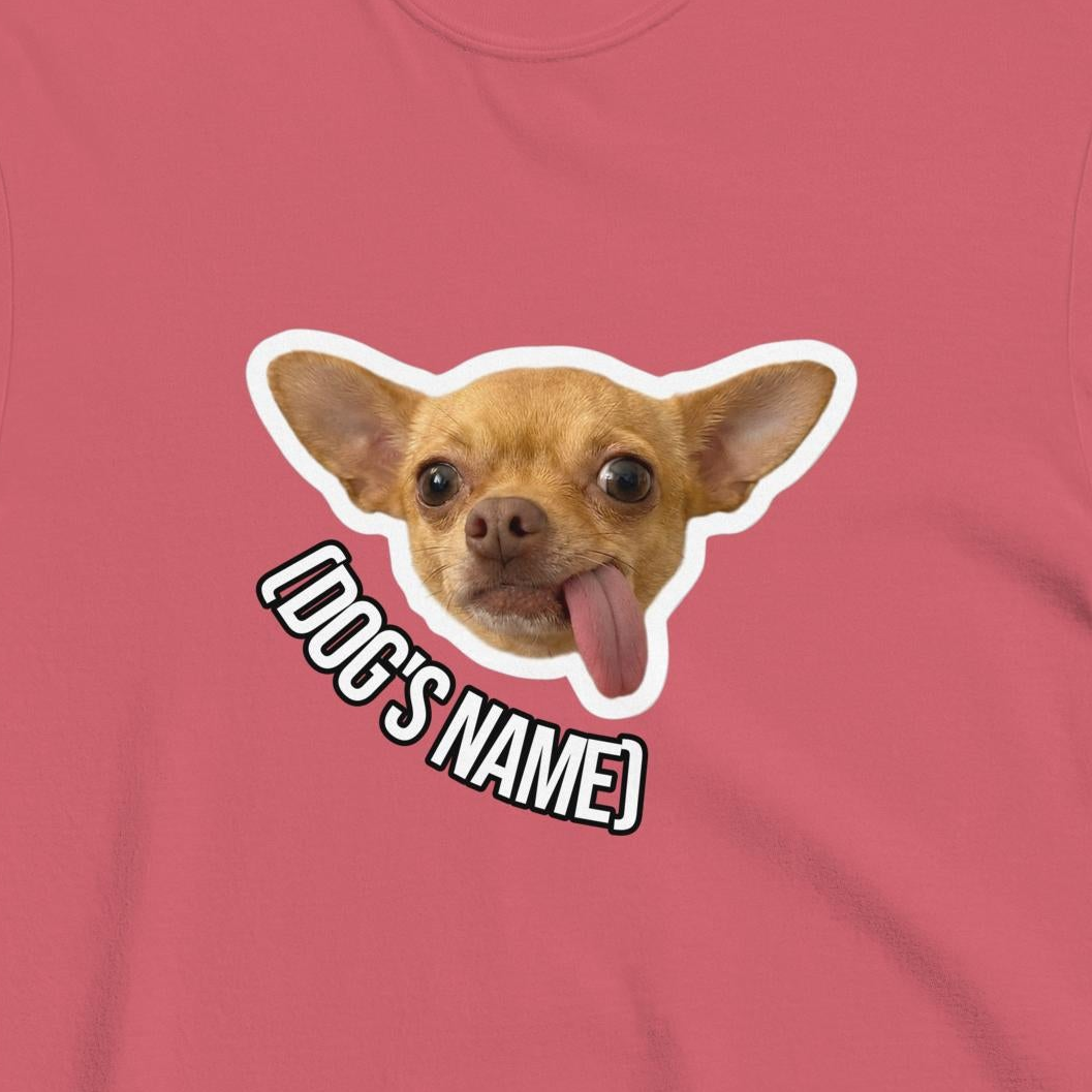 Custom Dog Shirt Goofy Face