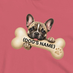 Custom Dog Shirt Name On The Bone