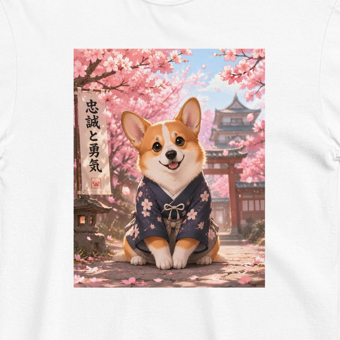 Custom Dog Shirt Kimono Cherry Blossom