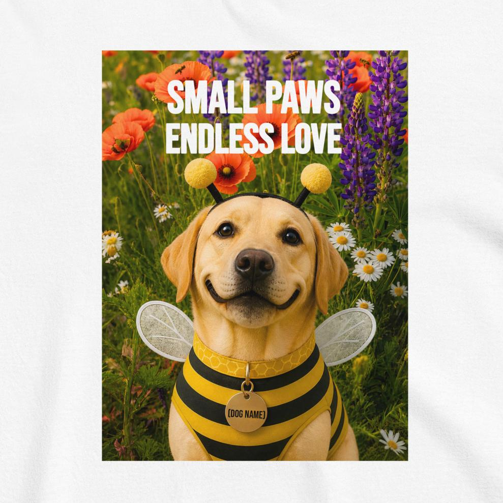 Custom Dog Shirt Small Paws Endless Love