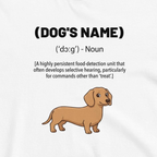 Custom Dog Shirt Funny Dog Definition