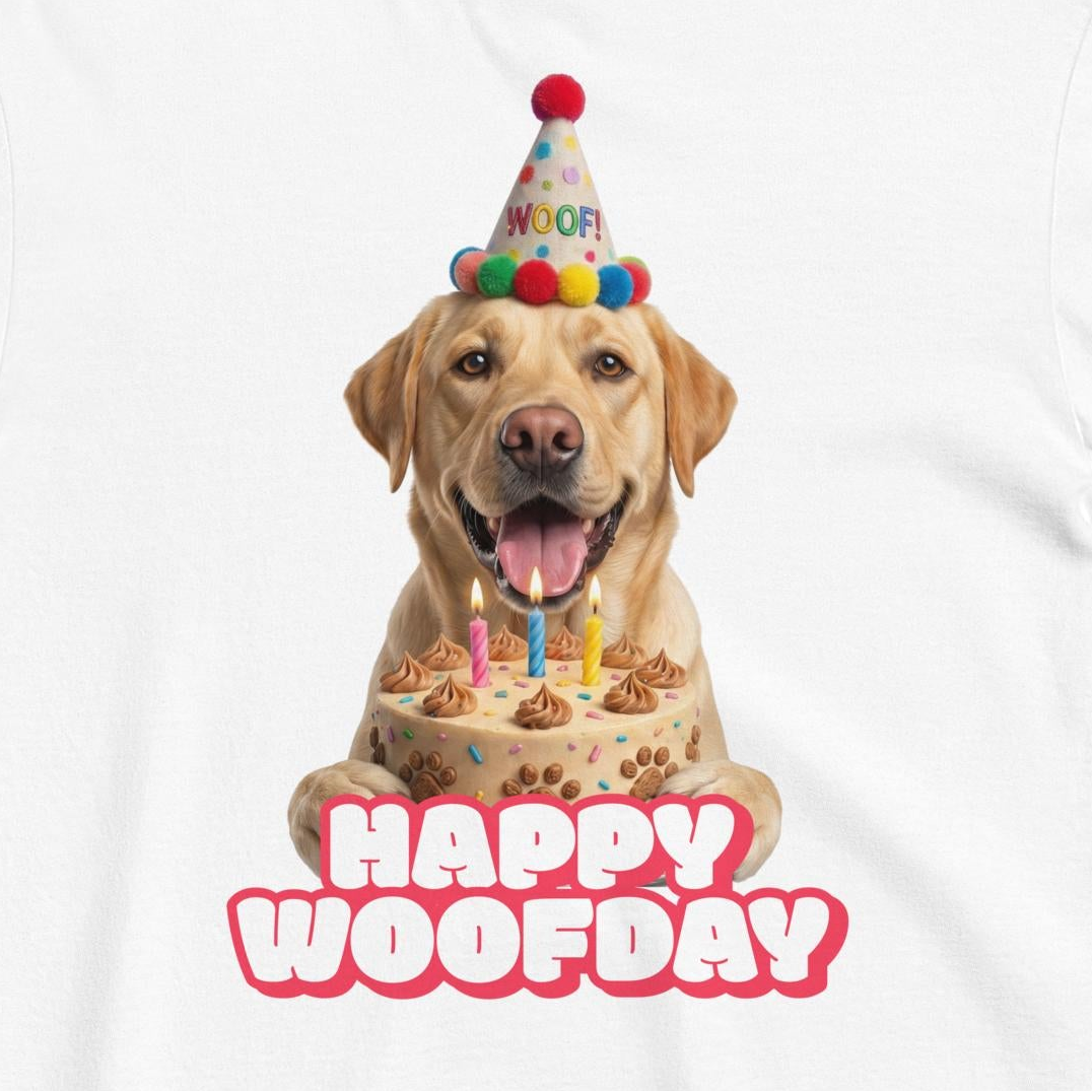 Custom Dog Shirt Happy Woofday
